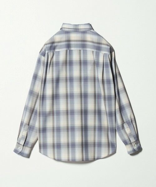 BEAUTY&YOUTH UNITED ARROWS / ビューティー&ユース ユナイテッドアローズ シャツ・ブラウス | 尾州 TW オンブレ チェック レギュラー シャツ GRANDE TAPERD型 ウォッシャブル MADE IN JAPAN | 詳細9