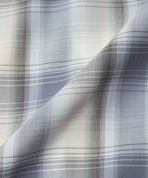 BEAUTY&YOUTH UNITED ARROWS / ビューティー&ユース ユナイテッドアローズ シャツ・ブラウス | 尾州 TW オンブレ チェック レギュラー シャツ GRANDE TAPERD型 ウォッシャブル MADE IN JAPAN | 詳細11