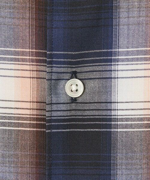 BEAUTY&YOUTH UNITED ARROWS / ビューティー&ユース ユナイテッドアローズ シャツ・ブラウス | 尾州 TW オンブレ チェック レギュラー シャツ GRANDE TAPERD型 ウォッシャブル MADE IN JAPAN | 詳細16