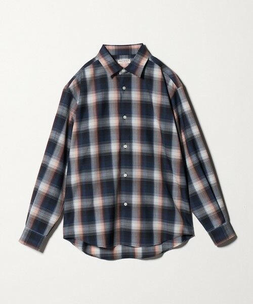 BEAUTY&YOUTH UNITED ARROWS / ビューティー&ユース ユナイテッドアローズ シャツ・ブラウス | 尾州 TW オンブレ チェック レギュラー シャツ GRANDE TAPERD型 ウォッシャブル MADE IN JAPAN | 詳細17