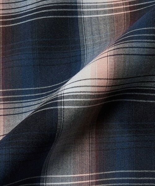 BEAUTY&YOUTH UNITED ARROWS / ビューティー&ユース ユナイテッドアローズ シャツ・ブラウス | 尾州 TW オンブレ チェック レギュラー シャツ GRANDE TAPERD型 ウォッシャブル MADE IN JAPAN | 詳細22