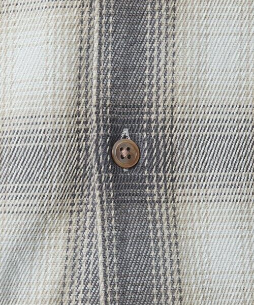 BEAUTY&YOUTH UNITED ARROWS / ビューティー&ユース ユナイテッドアローズ シャツ・ブラウス | ドライ ネル オンブレ レギュラーカラー シャツ GRANDE型 | 詳細6