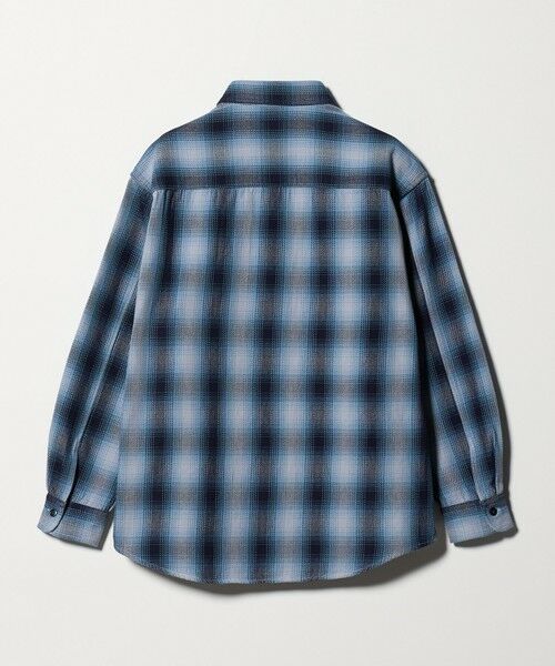 BEAUTY&YOUTH UNITED ARROWS / ビューティー&ユース ユナイテッドアローズ シャツ・ブラウス | ドライ ネル オンブレ レギュラーカラー シャツ GRANDE型 | 詳細23