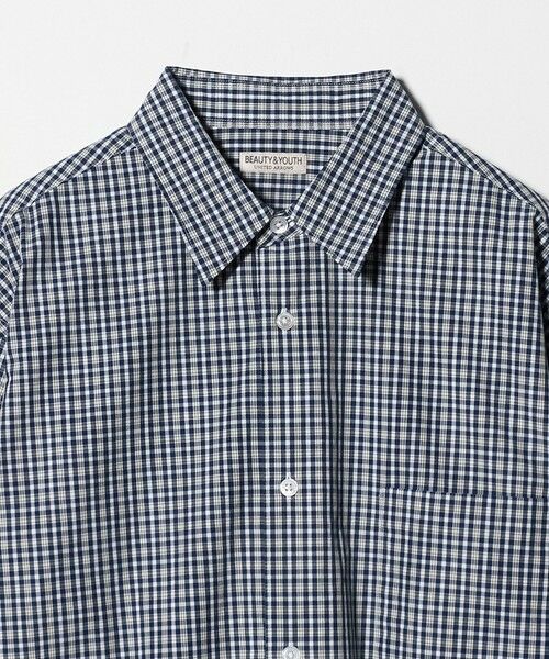 BEAUTY&YOUTH UNITED ARROWS / ビューティー&ユース ユナイテッドアローズ シャツ・ブラウス | T/WRTR チェック レギュラーシャツ FORM型 | 詳細10