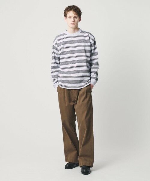 BEAUTY&YOUTH UNITED ARROWS / ビューティー&ユース ユナイテッドアローズ カットソー | 12oz ヘビーウェイト ボーダー クルーネック カットソー | 詳細15