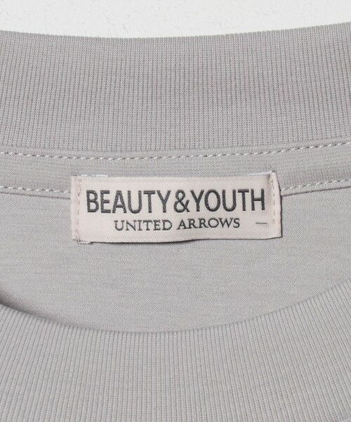 BEAUTY&YOUTH UNITED ARROWS / ビューティー&ユース ユナイテッドアローズ カットソー | プラチナ ポンチ クルーネック カットソー 抗菌防臭 | 詳細11