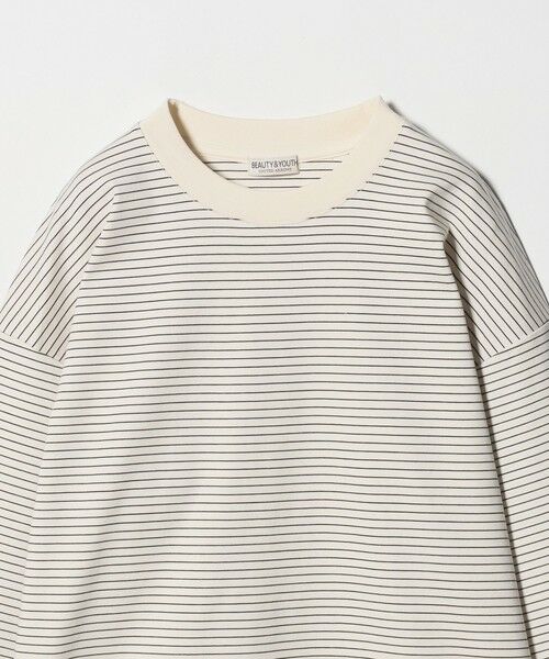 BEAUTY&YOUTH UNITED ARROWS / ビューティー&ユース ユナイテッドアローズ カットソー | プラチナ ポンチ クルーネック カットソー 抗菌防臭 | 詳細15