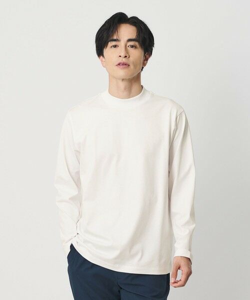 BEAUTY&YOUTH UNITED ARROWS / ビューティー&ユース ユナイテッドアローズ カットソー | クリアコットン ジャケット Tシャツ 抗菌・防臭機能付き | 詳細1