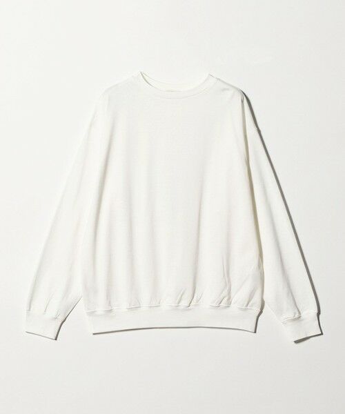 BEAUTY&YOUTH UNITED ARROWS / ビューティー&ユース ユナイテッドアローズ カットソー | フィブリル ジャージー クルーネック ロングスリーブ カットソー（WHITE）