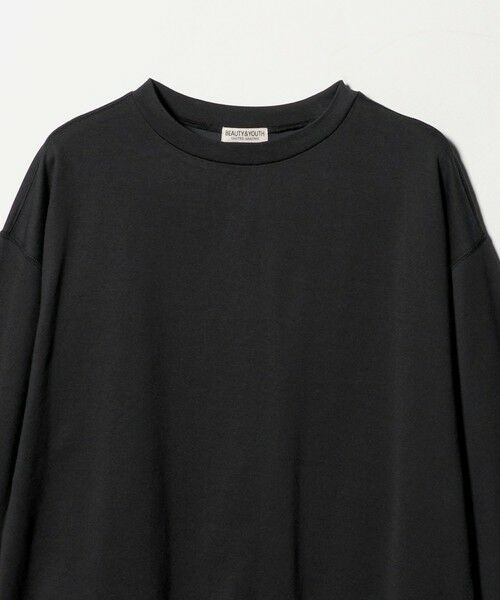 BEAUTY&YOUTH UNITED ARROWS / ビューティー&ユース ユナイテッドアローズ カットソー | フィブリル ジャージー クルーネック ロングスリーブ カットソー | 詳細5