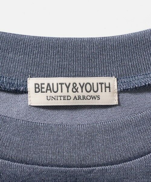BEAUTY&YOUTH UNITED ARROWS / ビューティー&ユース ユナイテッドアローズ カットソー | フィブリル ジャージー クルーネック ロングスリーブ カットソー | 詳細13