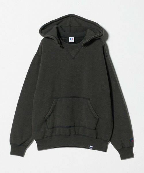 BEAUTY&YOUTH UNITED ARROWS / ビューティー&ユース ユナイテッドアローズ パーカー | ＜RUSSELL ATHLETIC × BEAUTY&YOUTH＞フェード アフター フード パーカー（BLACK）