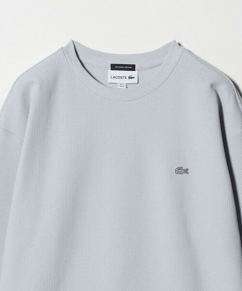 BEAUTY&YOUTH UNITED ARROWS / ビューティー&ユース ユナイテッドアローズ カットソー | ＜LACOSTE for BEAUTY&YOUTH＞ワントーン ロング スリーブ カットソー | 詳細10