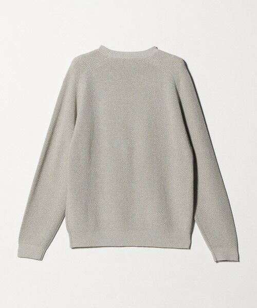 BEAUTY&YOUTH UNITED ARROWS / ビューティー&ユース ユナイテッドアローズ ニット・セーター | ブークレ ミックス 12ゲージ アゼ クルーネック ニット ウォッシャブル | 詳細6