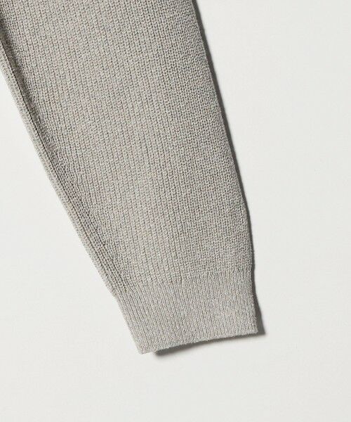 BEAUTY&YOUTH UNITED ARROWS / ビューティー&ユース ユナイテッドアローズ ニット・セーター | ブークレ ミックス 12ゲージ アゼ クルーネック ニット ウォッシャブル | 詳細8