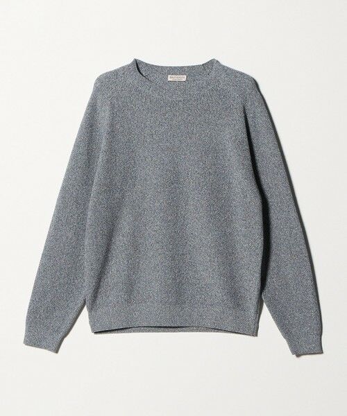 BEAUTY&YOUTH UNITED ARROWS / ビューティー&ユース ユナイテッドアローズ ニット・セーター | ブークレ ミックス 12ゲージ アゼ クルーネック ニット ウォッシャブル | 詳細15