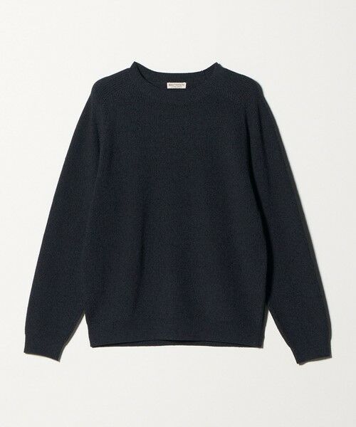 BEAUTY&YOUTH UNITED ARROWS / ビューティー&ユース ユナイテッドアローズ ニット・セーター | ブークレ ミックス 12ゲージ アゼ クルーネック ニット ウォッシャブル | 詳細25