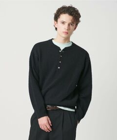 BEAUTY&YOUTH UNITED ARROWS / ビューティー&ユース ユナイテッドアローズ ニット・セーター | リラックス 4ボタン ヘンリーネック ニット