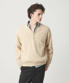 BEAUTY&YOUTH UNITED ARROWS / ビューティー&ユース ユナイテッドアローズ ニット・セーター | リラックス 4ボタン ヘンリーネック ニット