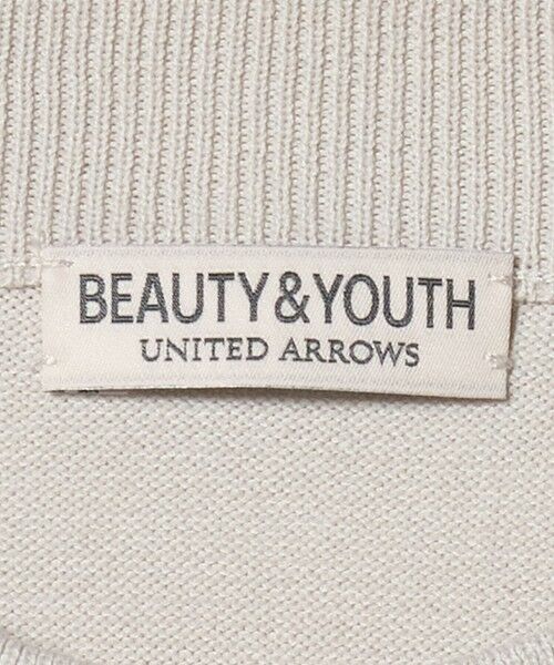 BEAUTY&YOUTH UNITED ARROWS / ビューティー&ユース ユナイテッドアローズ ニット・セーター | デオドラント ジャケット ネック ロングスリーブ ニット 抗菌防臭 ウォッシャブル | 詳細20