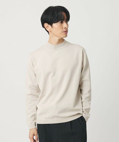 BEAUTY&YOUTH UNITED ARROWS / ビューティー&ユース ユナイテッドアローズ ニット・セーター | デオドラント ジャケット ネック ロングスリーブ ニット 抗菌防臭 ウォッシャブル | 詳細13