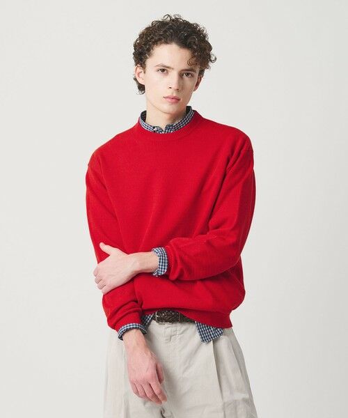 BEAUTY&YOUTH UNITED ARROWS / ビューティー&ユース ユナイテッドアローズ ニット・セーター | ハイブリッド リネン クルーネック ニット | 詳細7