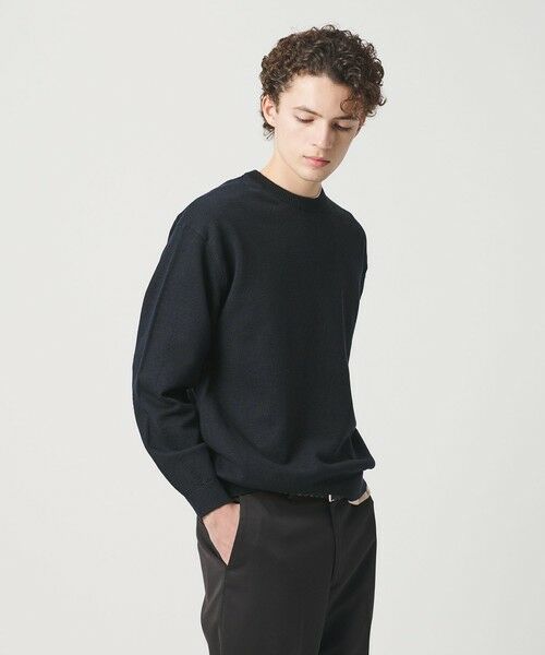BEAUTY&YOUTH UNITED ARROWS / ビューティー&ユース ユナイテッドアローズ ニット・セーター | ハイブリッド リネン クルーネック ニット | 詳細11