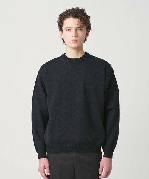 BEAUTY&YOUTH UNITED ARROWS / ビューティー&ユース ユナイテッドアローズ ニット・セーター | ハイブリッド リネン クルーネック ニット | 詳細15