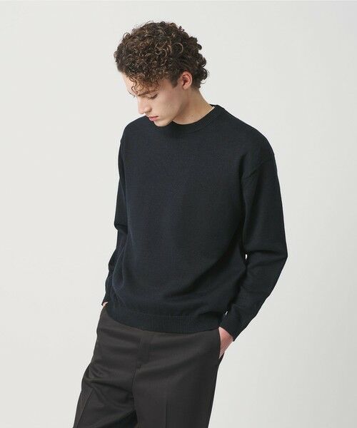 BEAUTY&YOUTH UNITED ARROWS / ビューティー&ユース ユナイテッドアローズ ニット・セーター | ハイブリッド リネン クルーネック ニット | 詳細12