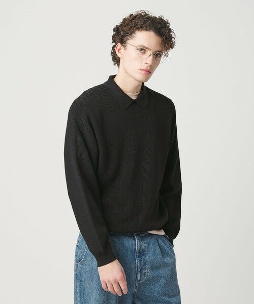 BEAUTY&YOUTH UNITED ARROWS / ビューティー&ユース ユナイテッドアローズ ニット・セーター | ファイン アゼ カラー ニット ウォッシャブル | 詳細2