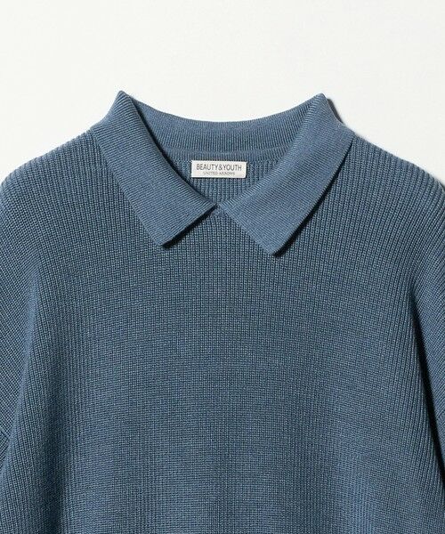 BEAUTY&YOUTH UNITED ARROWS / ビューティー&ユース ユナイテッドアローズ ニット・セーター | ファイン アゼ カラー ニット ウォッシャブル | 詳細15