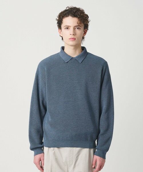 BEAUTY&YOUTH UNITED ARROWS / ビューティー&ユース ユナイテッドアローズ ニット・セーター | ファイン アゼ カラー ニット ウォッシャブル | 詳細10