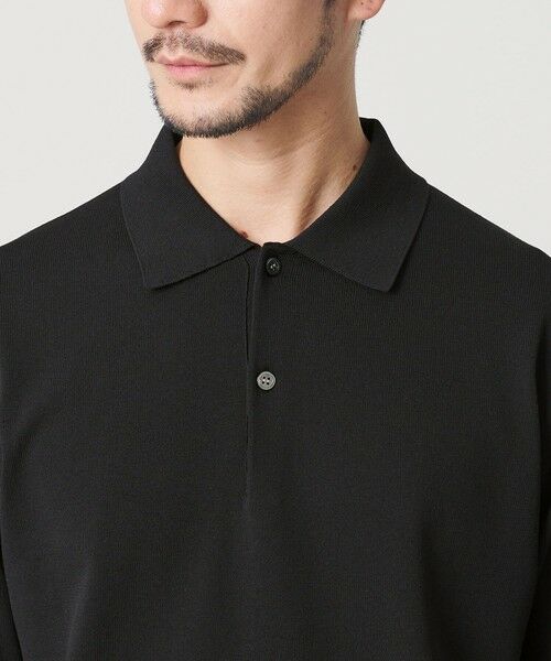 BEAUTY&YOUTH UNITED ARROWS / ビューティー&ユース ユナイテッドアローズ ニット・セーター | 【WEB限定 WARDROBE SMART】KOUKIN ハイゲージ ニット ポロシャツ【抗菌・防臭】 | 詳細8