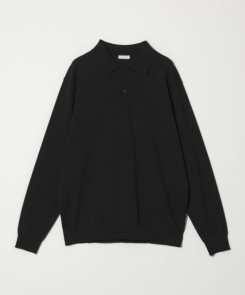 BEAUTY&YOUTH UNITED ARROWS / ビューティー&ユース ユナイテッドアローズ ニット・セーター | 【WEB限定 WARDROBE SMART】KOUKIN ハイゲージ ニット ポロシャツ【抗菌・防臭】 | 詳細12