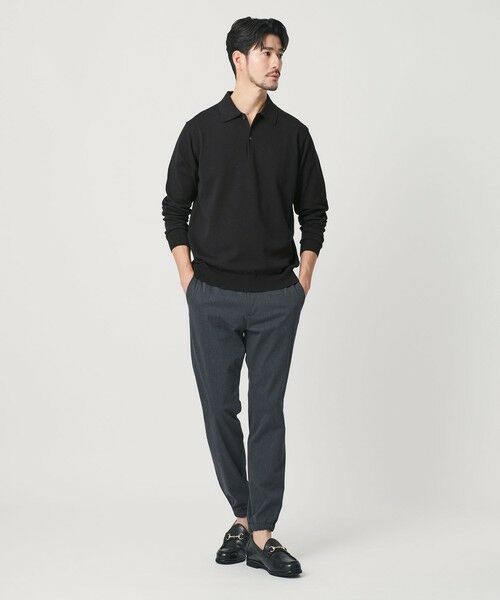 BEAUTY&YOUTH UNITED ARROWS / ビューティー&ユース ユナイテッドアローズ ニット・セーター | 【WEB限定 WARDROBE SMART】KOUKIN ハイゲージ ニット ポロシャツ【抗菌・防臭】 | 詳細4
