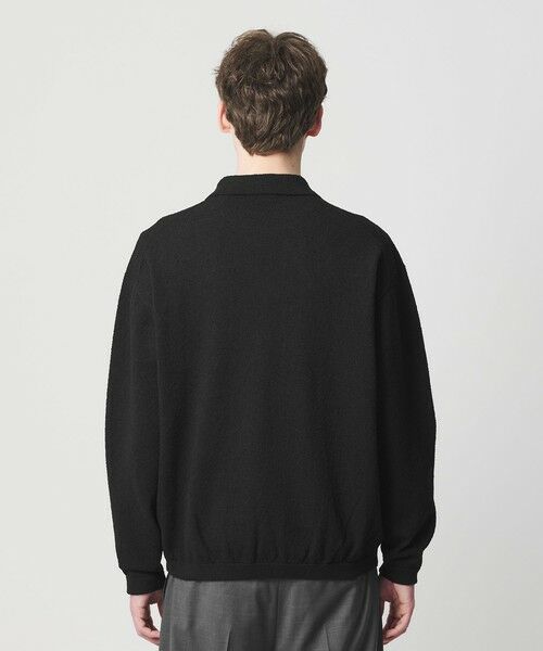 BEAUTY&YOUTH UNITED ARROWS / ビューティー&ユース ユナイテッドアローズ ニット・セーター | クリンプ コットン ポロ スキッパー ニット | 詳細5