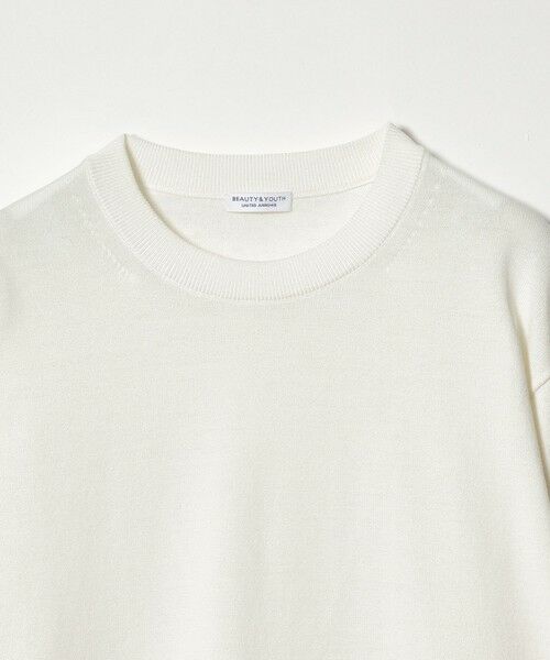 BEAUTY&YOUTH UNITED ARROWS / ビューティー&ユース ユナイテッドアローズ ニット・セーター | 【WEB限定 WARDROBE SMART】KOUKIN ハイゲージ ニット クルーネック【抗菌・防臭】 | 詳細6
