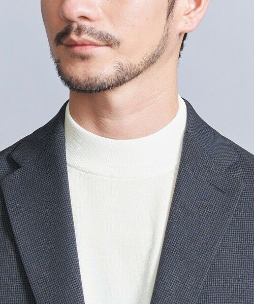 BEAUTY&YOUTH UNITED ARROWS / ビューティー&ユース ユナイテッドアローズ ニット・セーター | 【WEB限定 WARDROBE SMART】KOUKIN ハイゲージ ニット モックネック【抗菌・防臭】 | 詳細3
