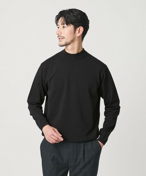 BEAUTY&YOUTH UNITED ARROWS / ビューティー&ユース ユナイテッドアローズ ニット・セーター | 【WEB限定 WARDROBE SMART】KOUKIN ハイゲージ ニット モックネック【抗菌・防臭】 | 詳細9