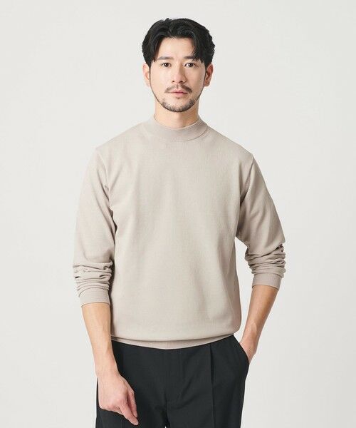 BEAUTY&YOUTH UNITED ARROWS / ビューティー&ユース ユナイテッドアローズ ニット・セーター | 【WEB限定 WARDROBE SMART】KOUKIN ハイゲージ ニット モックネック【抗菌・防臭】 | 詳細22