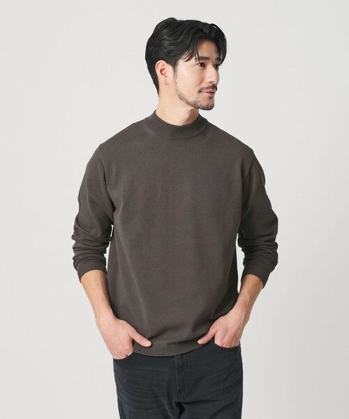 BEAUTY&YOUTH UNITED ARROWS / ビューティー&ユース ユナイテッドアローズ ニット・セーター | 【WEB限定 WARDROBE SMART】KOUKIN ハイゲージ ニット モックネック【抗菌・防臭】 | 詳細23