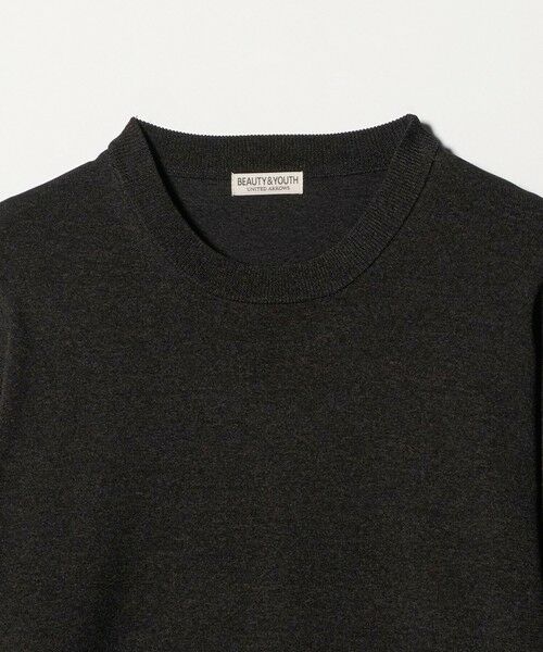 BEAUTY&YOUTH UNITED ARROWS / ビューティー&ユース ユナイテッドアローズ ニット・セーター | フュージョン カラー ロングスリーブ ニットT | 詳細14