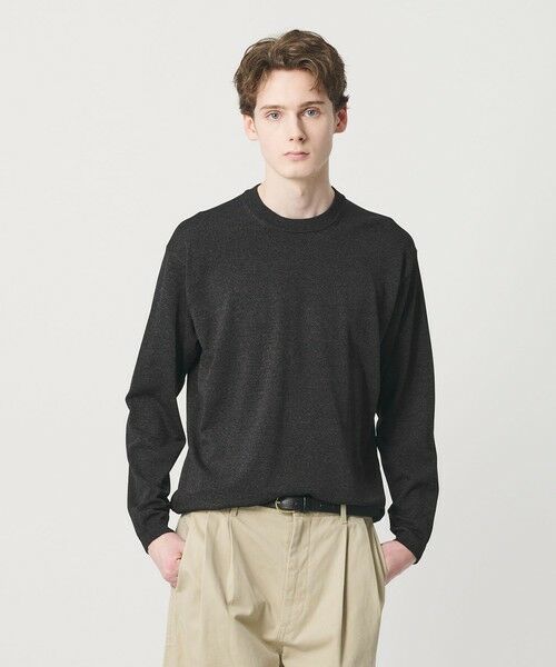 BEAUTY&YOUTH UNITED ARROWS / ビューティー&ユース ユナイテッドアローズ ニット・セーター | フュージョン カラー ロングスリーブ ニットT | 詳細10