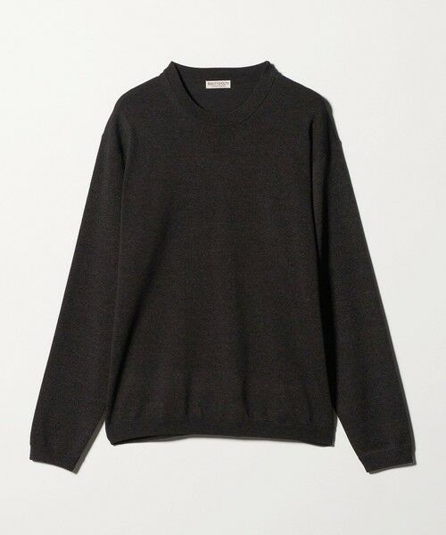 BEAUTY&YOUTH UNITED ARROWS / ビューティー&ユース ユナイテッドアローズ ニット・セーター | フュージョン カラー ロングスリーブ ニットT（DK.GRAY）