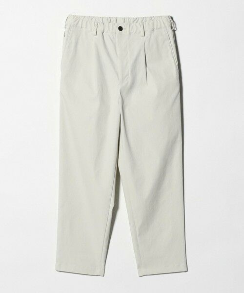 BEAUTY&YOUTH UNITED ARROWS / ビューティー&ユース ユナイテッドアローズ その他パンツ | TASLAN 1P イージー テーパード パンツ NO.7 吸水速乾機能付き（OFF WHITE）