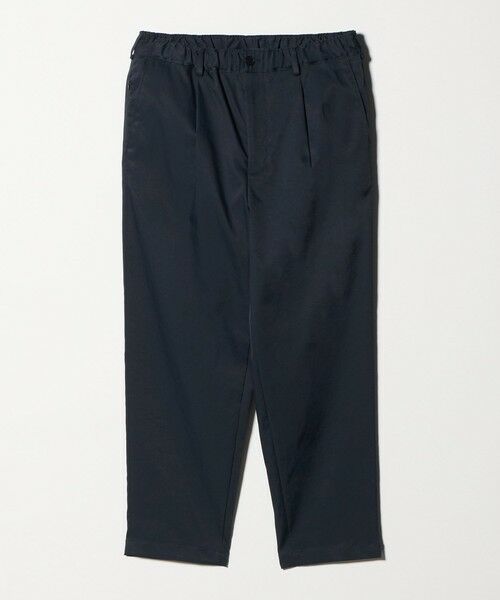 BEAUTY&YOUTH UNITED ARROWS / ビューティー&ユース ユナイテッドアローズ その他パンツ | TASLAN 1P イージー テーパード パンツ NO.7 吸水速乾機能付き（NAVY）