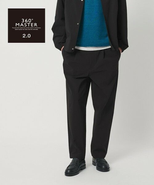 BEAUTY&YOUTH UNITED ARROWS / ビューティー&ユース ユナイテッドアローズ その他パンツ | 360°MASTER 2.0 バルーン イージーパンツ NO.9 セットアップ対応 ストレッチ 撥水 ウォッシャブル（BLACK）