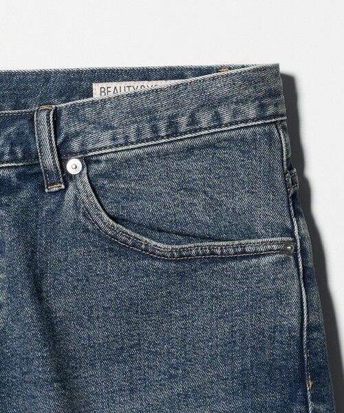 BEAUTY&YOUTH UNITED ARROWS / ビューティー&ユース ユナイテッドアローズ その他パンツ | L∞Plus シェービング 5ポケット デニム パンツ NO.3 | 詳細13