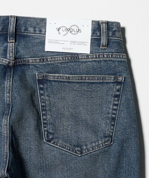 BEAUTY&YOUTH UNITED ARROWS / ビューティー&ユース ユナイテッドアローズ その他パンツ | L∞Plus シェービング 5ポケット デニム パンツ NO.3 | 詳細14