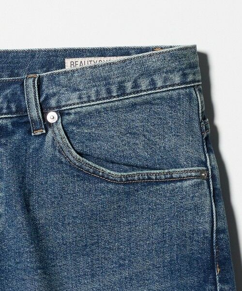 BEAUTY&YOUTH UNITED ARROWS / ビューティー&ユース ユナイテッドアローズ その他パンツ | シェービング 5ポケット デニム パンツ NO.3 | 詳細8